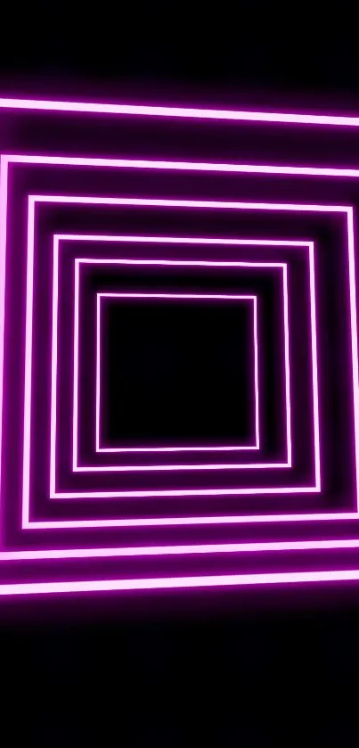 Neon pink geometric mobile phone wallpaper design.