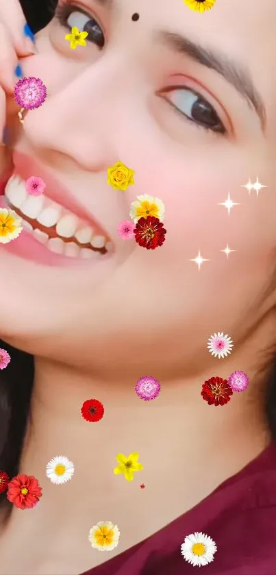 Nose Cheek Lip Live Wallpaper