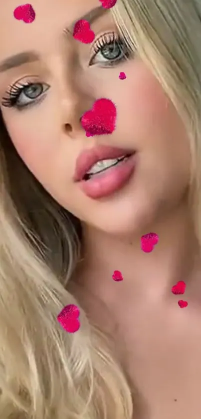 Nose Face Cheek Live Wallpaper