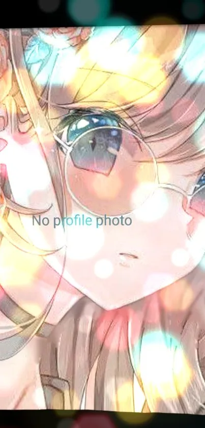 Nose Glasses Chin Live Wallpaper