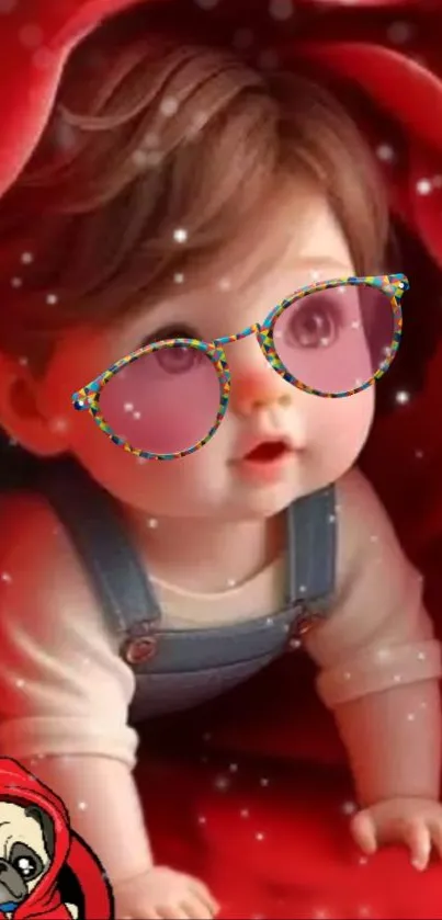 Nose Glasses Skin Live Wallpaper