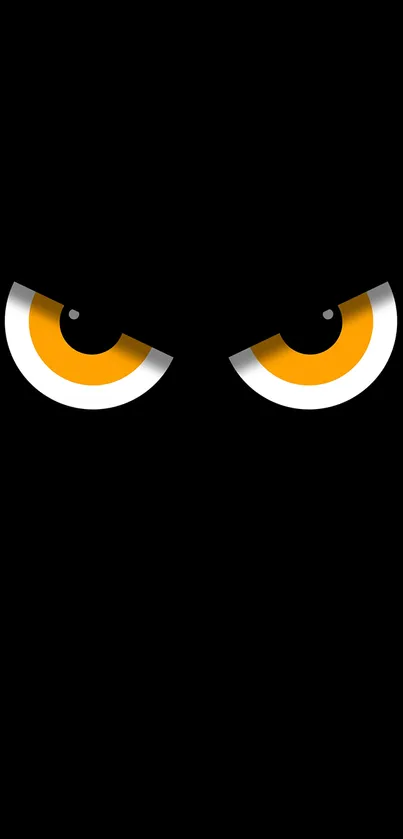 Orange Eyed Monster With Shiny Eyes Live Wallpaper