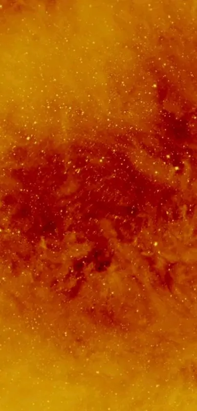 Orange Heat Astronomical Object Live Wallpaper