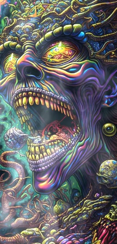 Organism Art Painting Live Wallpaper