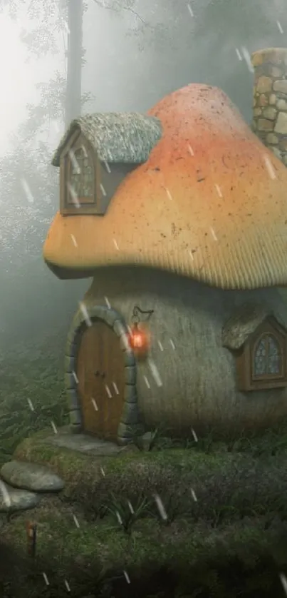 House Mushroom  Live Wallpaper