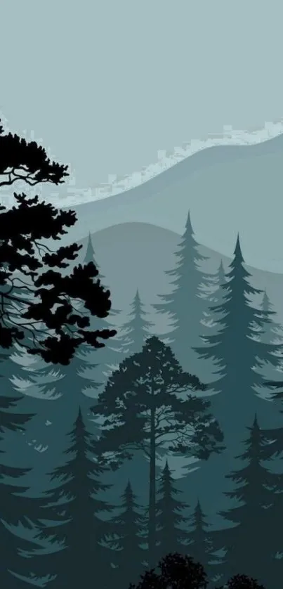 Outdoor Tree Snow Live Wallpaper