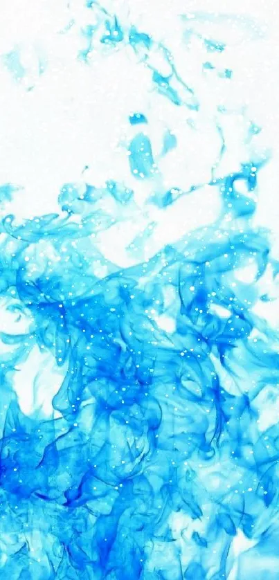 Painting Art Blue Live Wallpaper