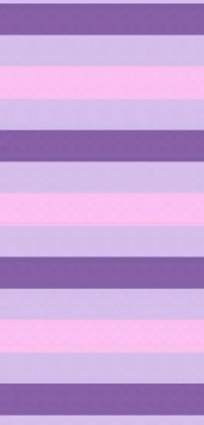 Pastel purple striped wallpaper background