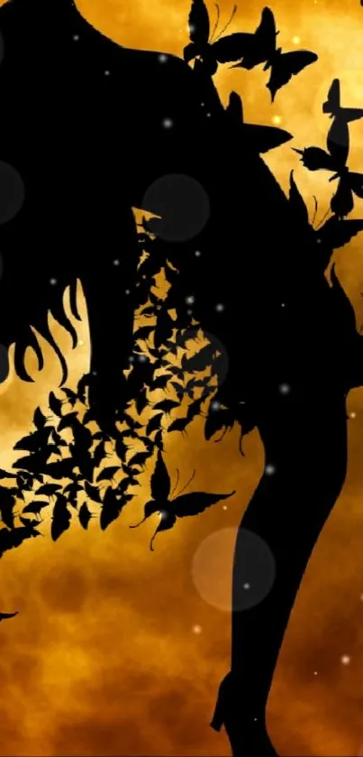 geting her wings Live Wallpaper