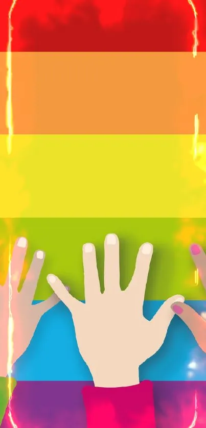 Hands whit Nailpolish  Live Wallpaper