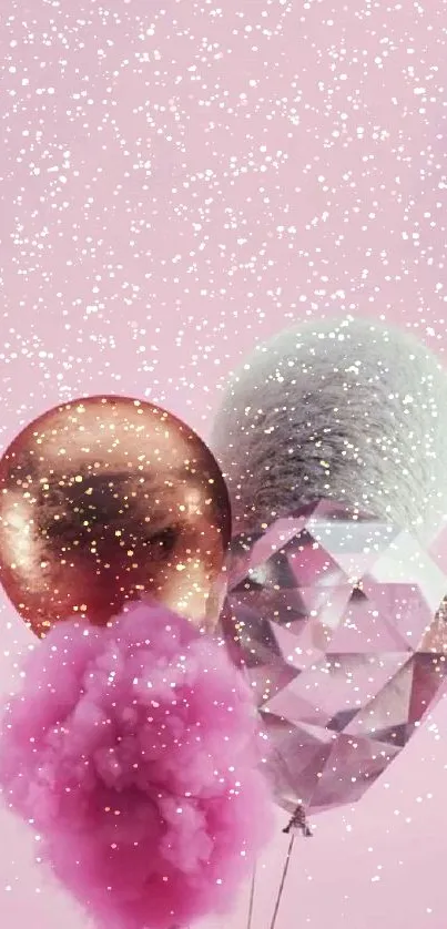 Petal Pink Liquid Live Wallpaper