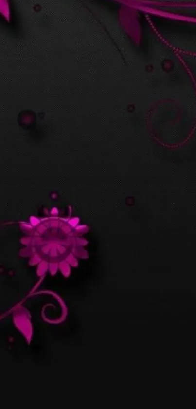 Petal Pink Purple Live Wallpaper