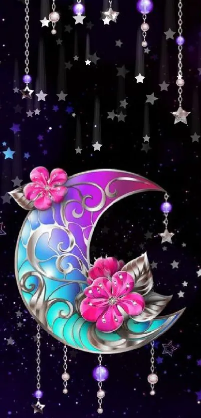 Petal Pink Purple Live Wallpaper