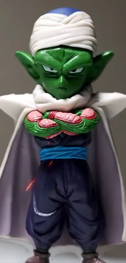Piccolo anime figurine with crossed arms and detailed design.