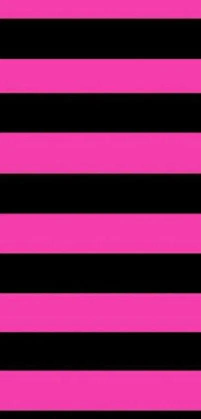 Pink and black striped mobile wallpaper with bold design.