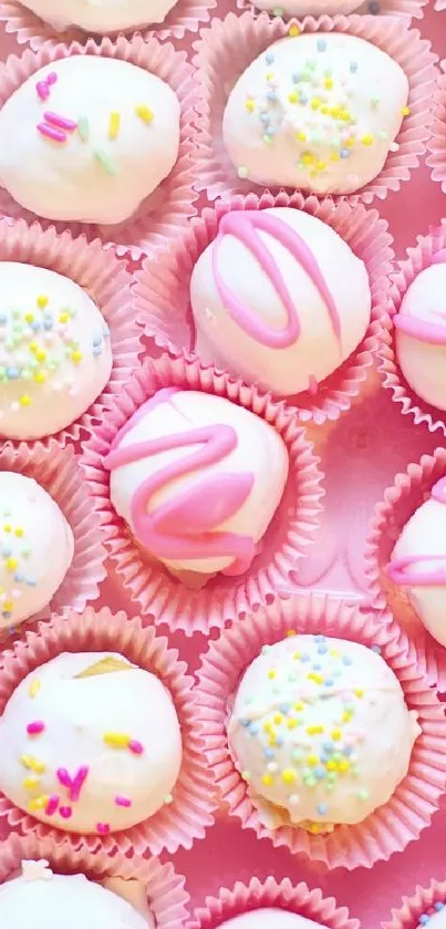 Pink Food Baked Goods Live Wallpaper