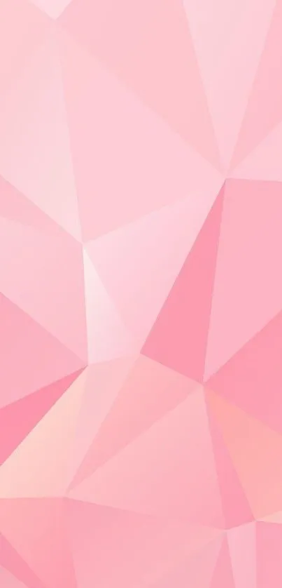 Pink geometric abstract pattern wallpaper.