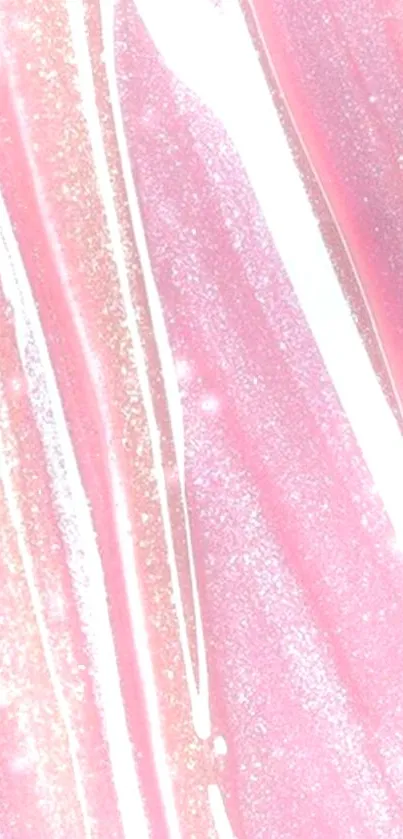 Elegant pink glitter wallpaper with soft sparkles.