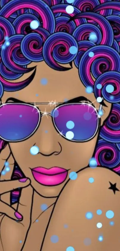 Pink Purple Racy Live Wallpaper