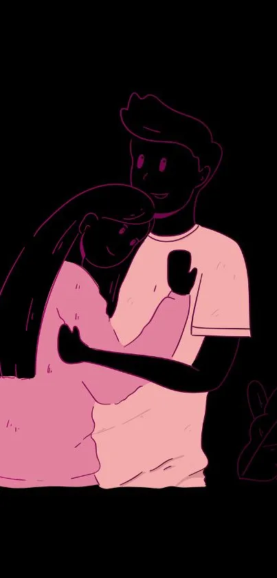 Pink Racy Art Live Wallpaper