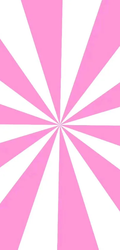 Pink and white starburst pattern wallpaper for phones.