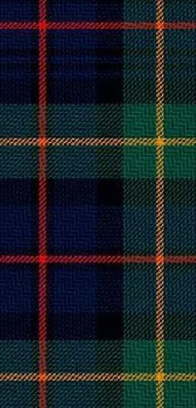 Colorful plaid pattern wallpaper for mobile phones.