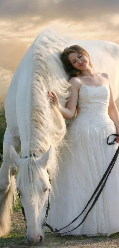 Plant Dress Bride Live Wallpaper