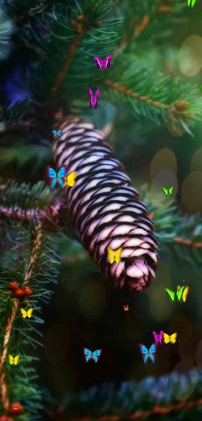 Plant Insect Lighting Live Wallpaper