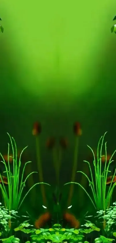 Plant Leaf Light Live Wallpaper