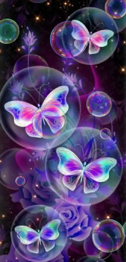 Plant Petal Purple Live Wallpaper