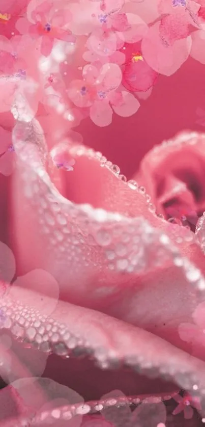 Plant Petal Water Live Wallpaper