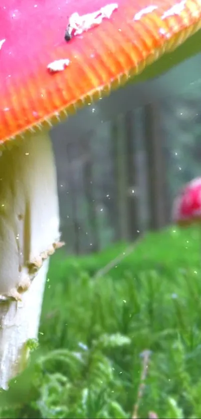 Griffin's mushroom  Live Wallpaper