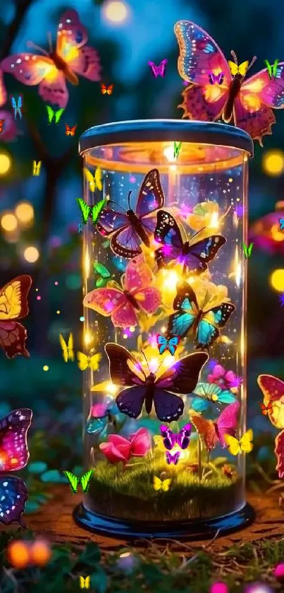 Pollinator Drinkware Light Live Wallpaper