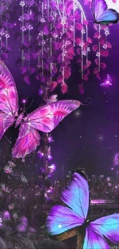 Pollinator Insect Purple Live Wallpaper