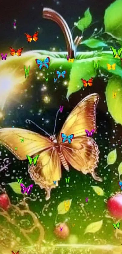 Pollinator Plant Butterfly Live Wallpaper