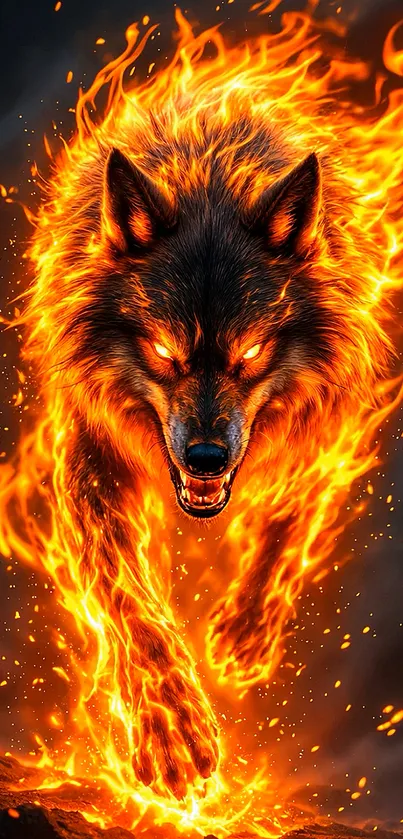 Powerful Angry Wolf Live Wallpaper