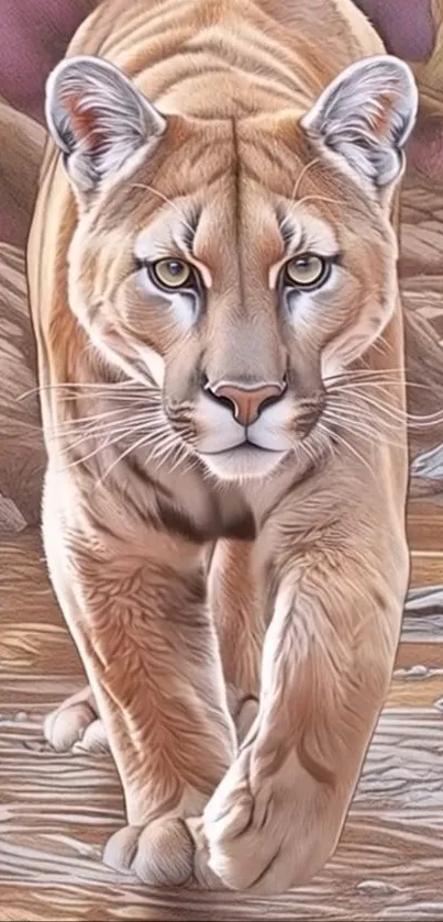 Pumas Felidae Carnivores Live Wallpaper