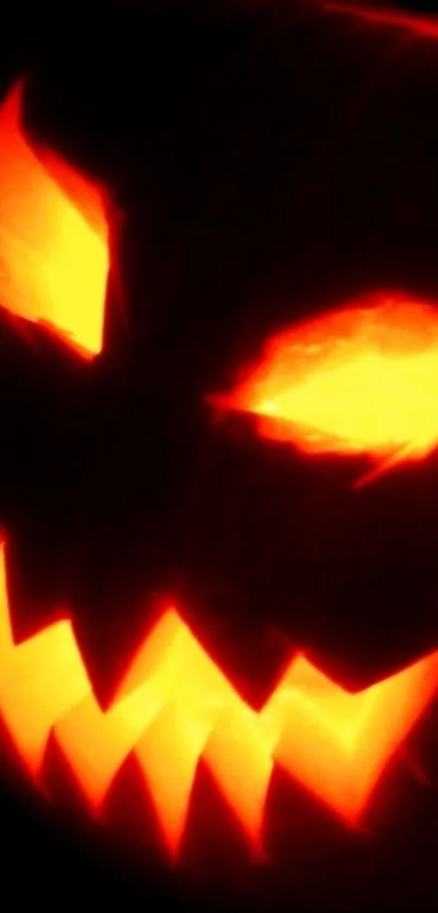 Pumpkin Mouth Jack-o'-lantern Live Wallpaper