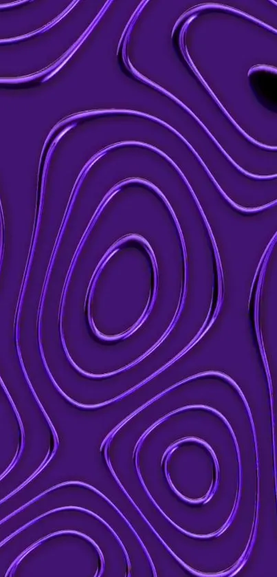 Purple abstract pattern design wallpaper with flowing lines.