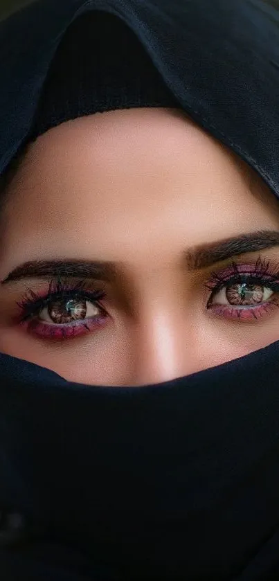 Purple Cheek Chin Live Wallpaper