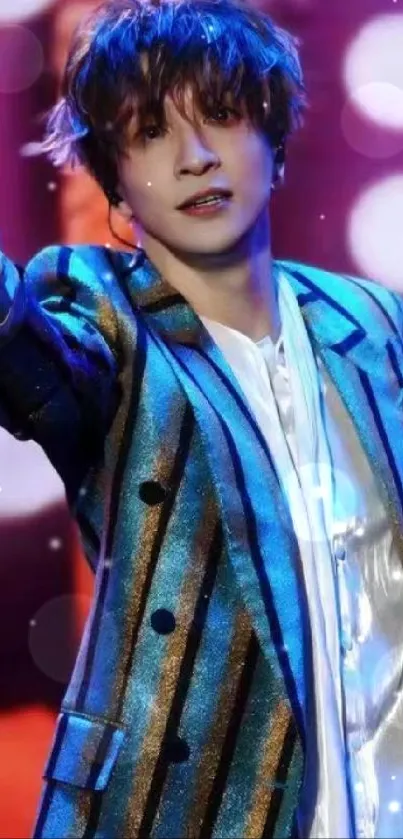 Purple Entertainment Music Artist Live Wallpaper