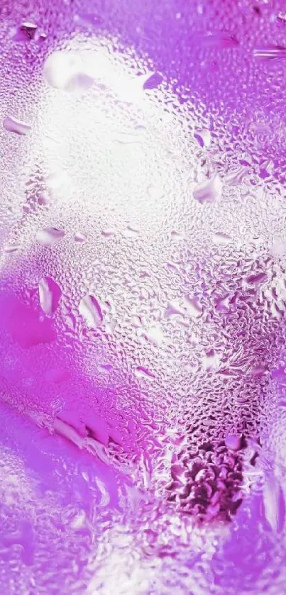 Purple abstract ice texture wallpaper for mobile.