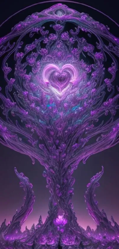 Purple Lighting Violet Live Wallpaper