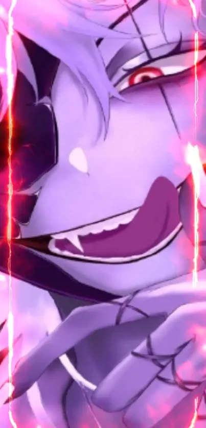 Purple Mouth Violet Live Wallpaper