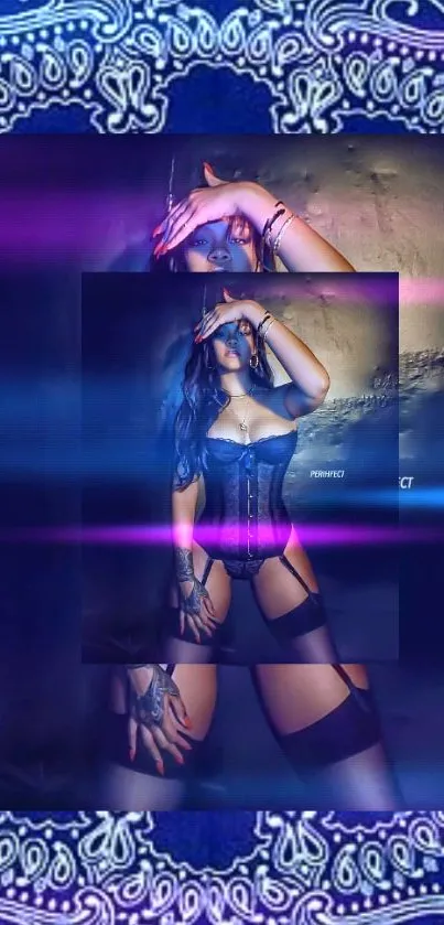 Purple Racy Violet Live Wallpaper