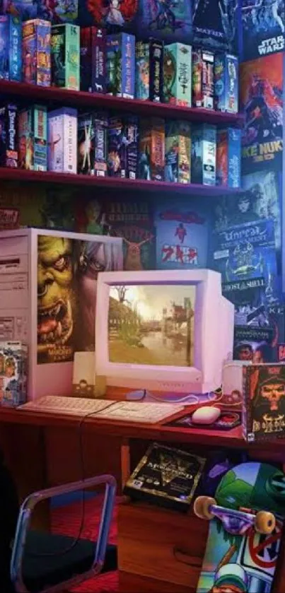 Old gaming Live Wallpaper