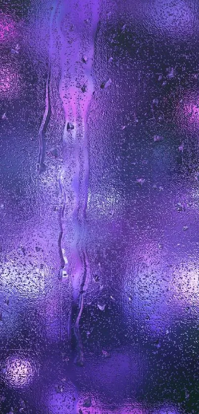 Purple Violet Art Live Wallpaper