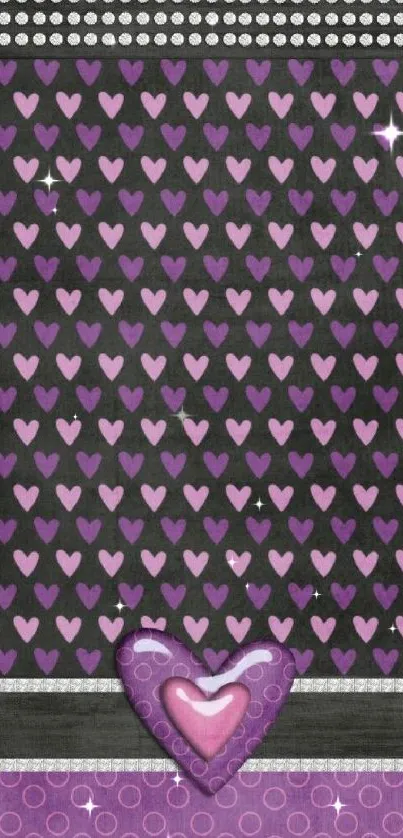 Purple Violet Art Live Wallpaper