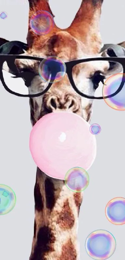 Bubble gum giraffe - Jenny Rattina