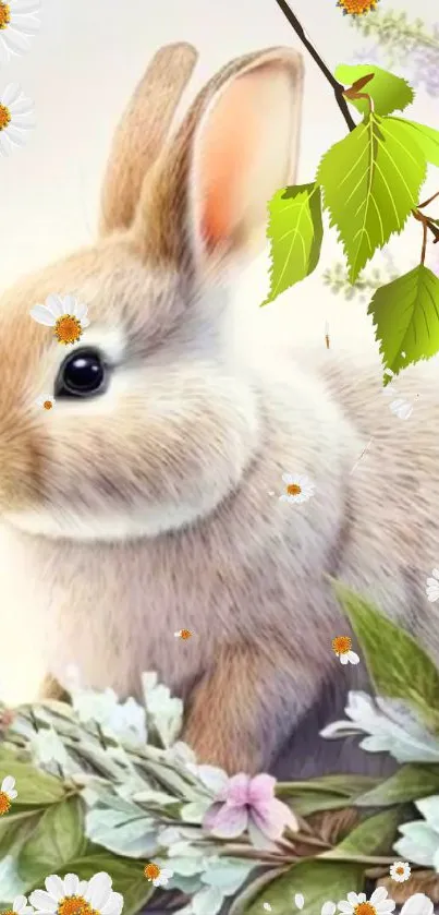 Rabbit Plant Fawn Live Wallpaper